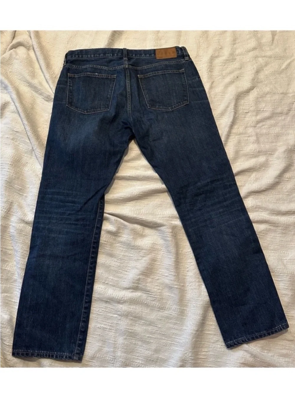J. Crew 770™ Straight-Fit Rigid Jean in Dark Shadow Wash Japanese Denim